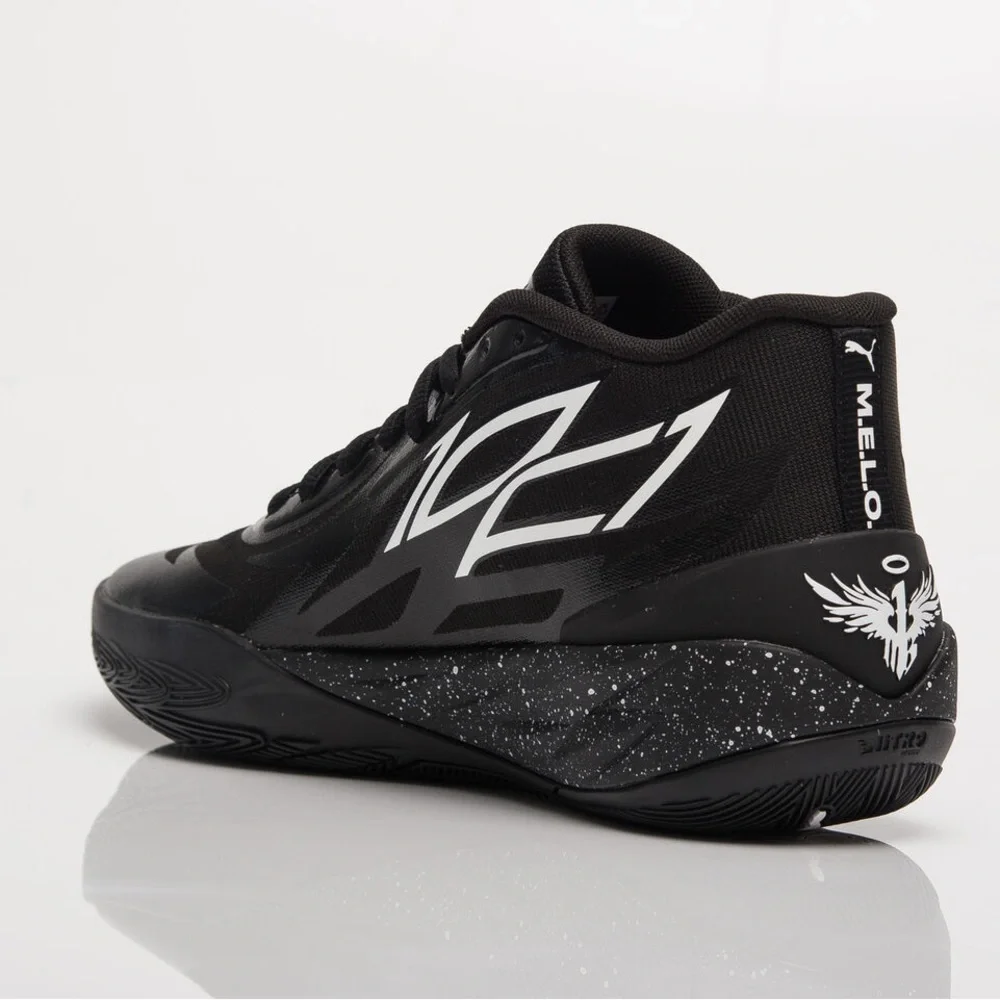 Puma Mens Lamelo Ball MB.02 Basketball Shoes 379420 01 - Picture 4 of 7